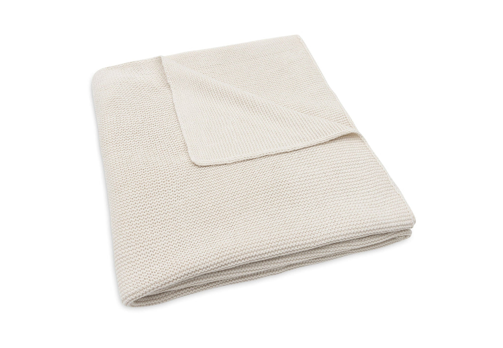 Jollein Cot Blanket 100x150cm Basic Knit | Oatmeal