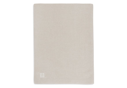 Jollein Cot Blanket 100x150cm Basic Knit | Oatmeal