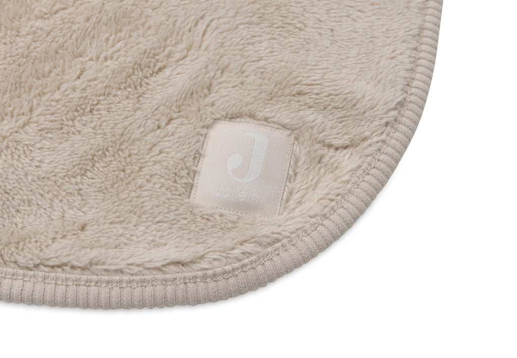 Jollein Blanket Crib 100x150cm Basic Jersey/Sherpa | Hot Sand
