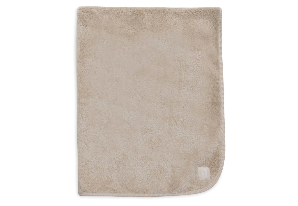 Jollein Blanket Crib 100x150cm Basic Jersey/Sherpa | Hot Sand