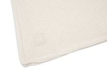 Jollein Crib Blanket Fleece 75x100cm | Basic Knit Ivory /Coral