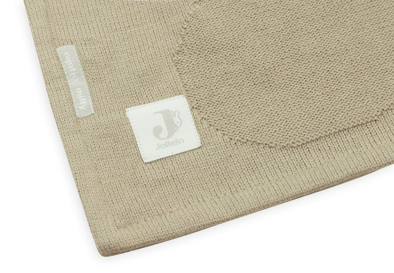 Jollein Blanket Cradle 75x100cm Miffy Tog 1.5 | Olive Green/Coral Fleece