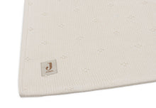 Jollein Crib Blanket 75x100cm Cozy Knit Ivory/Velvet