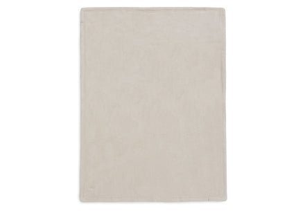 Jollein Blanket Cradle 75x100cm Box Knit | Warm Sand/Velvet | Gots