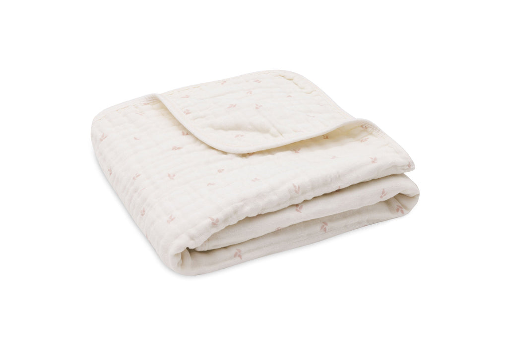 Jollein Blanket Hydrophile cradle 75x100cm | Harvest Wild Rose