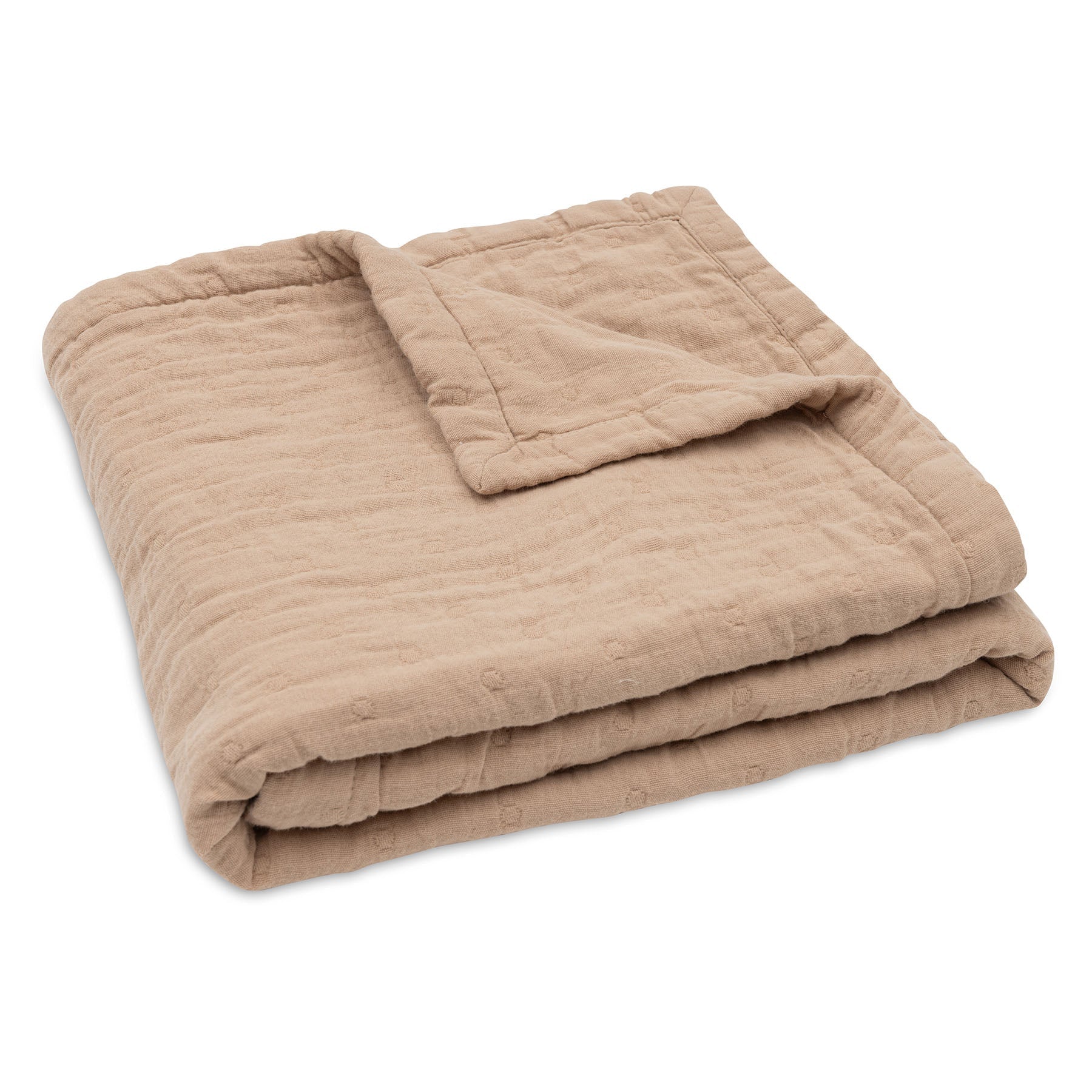 Jollein Blanket Hydrophilic 75x100cm Jacquard Biscuit Gots