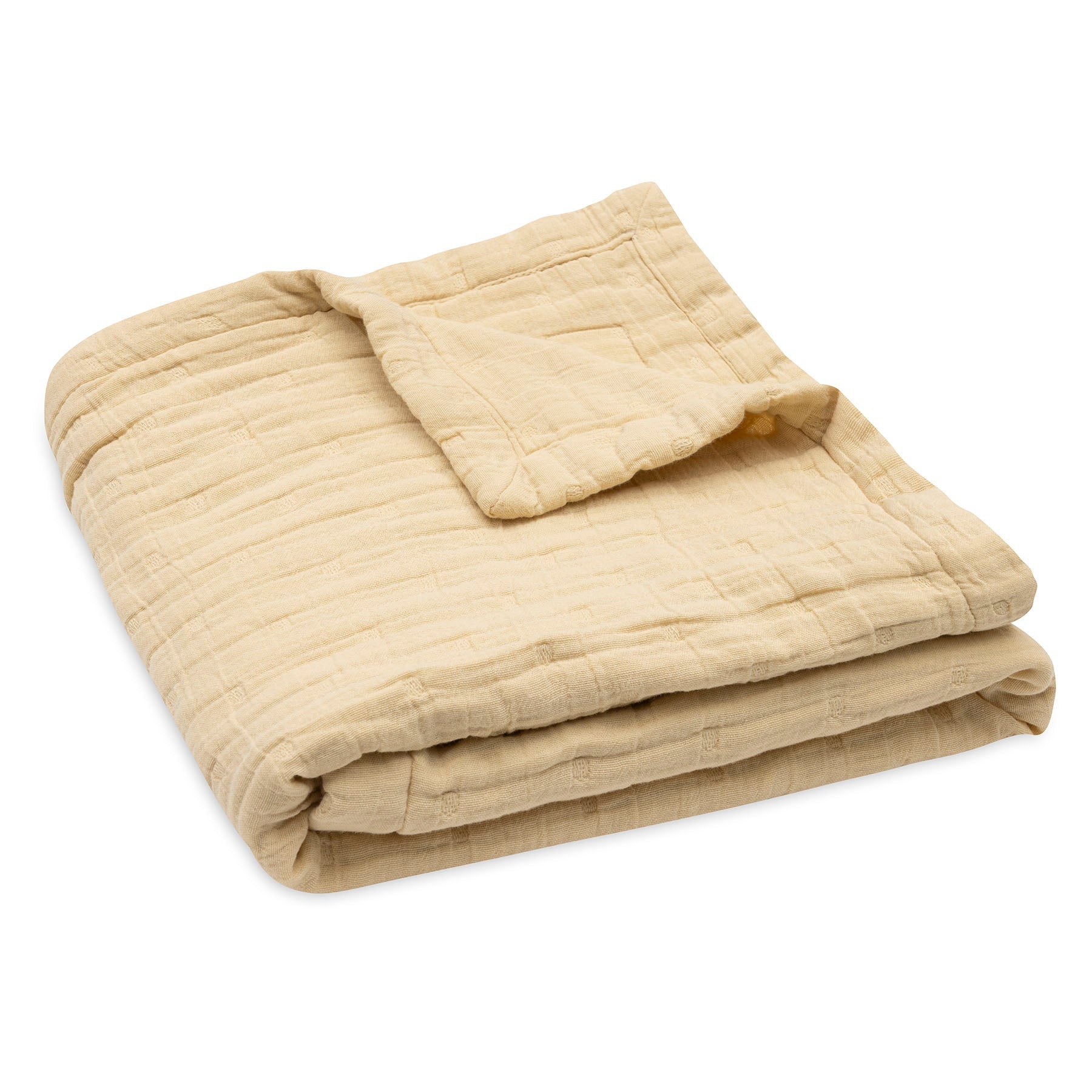 Jollein Blanket Hydrophilic 75x100cm Jacquard Vanilla GOTS