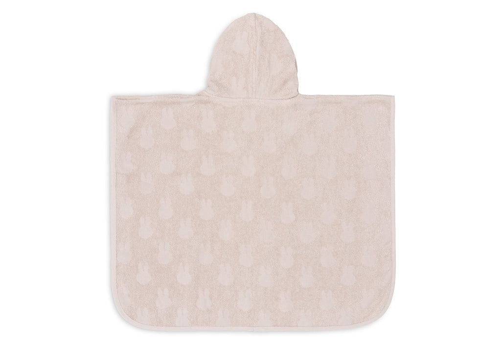 Jollein Bath Poncho terry cloth Miffy Jacquard | Nougat