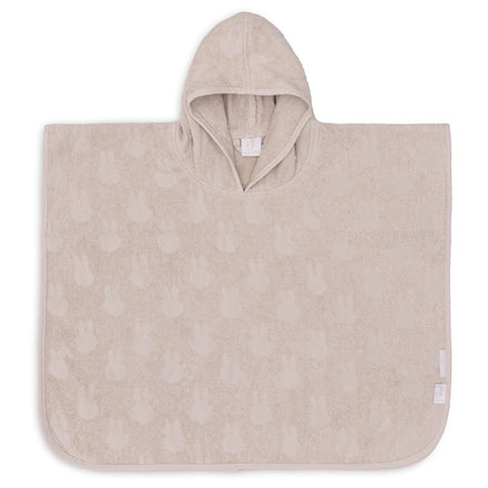 Jollein Bath Poncho terry cloth Miffy Jacquard | Nougat