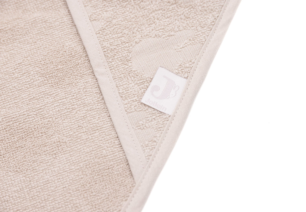 Jollein Bathcape terry cloth 75x75cm Miffy Jacquard | Nougat