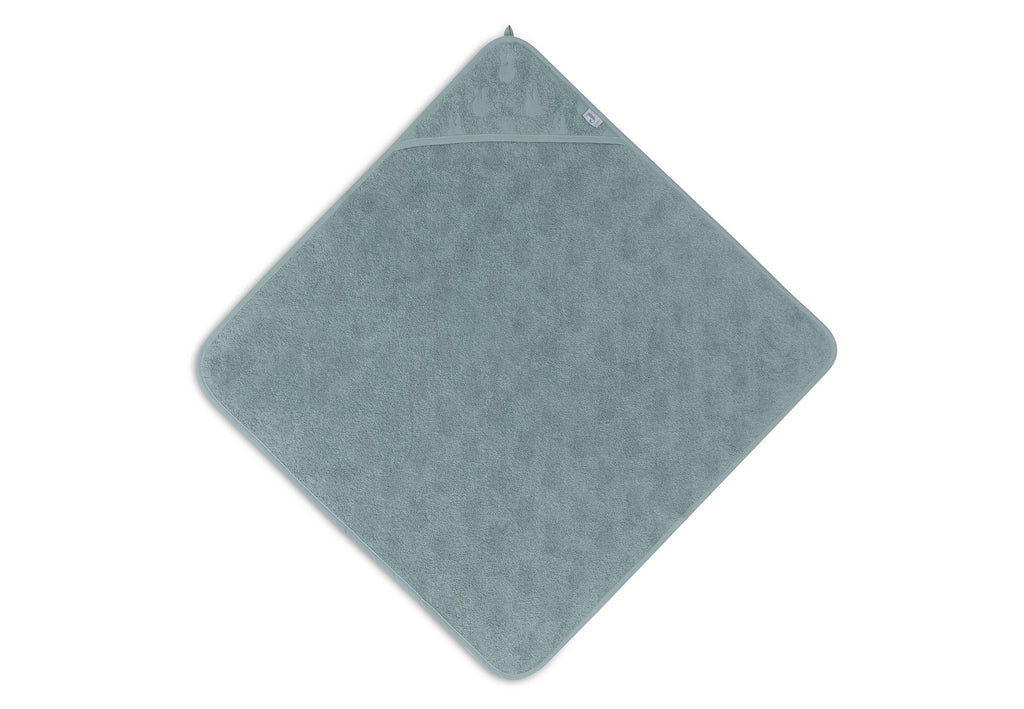 Jollein Badcape Terry 75x75cm Miffy Jacquard Sea Green