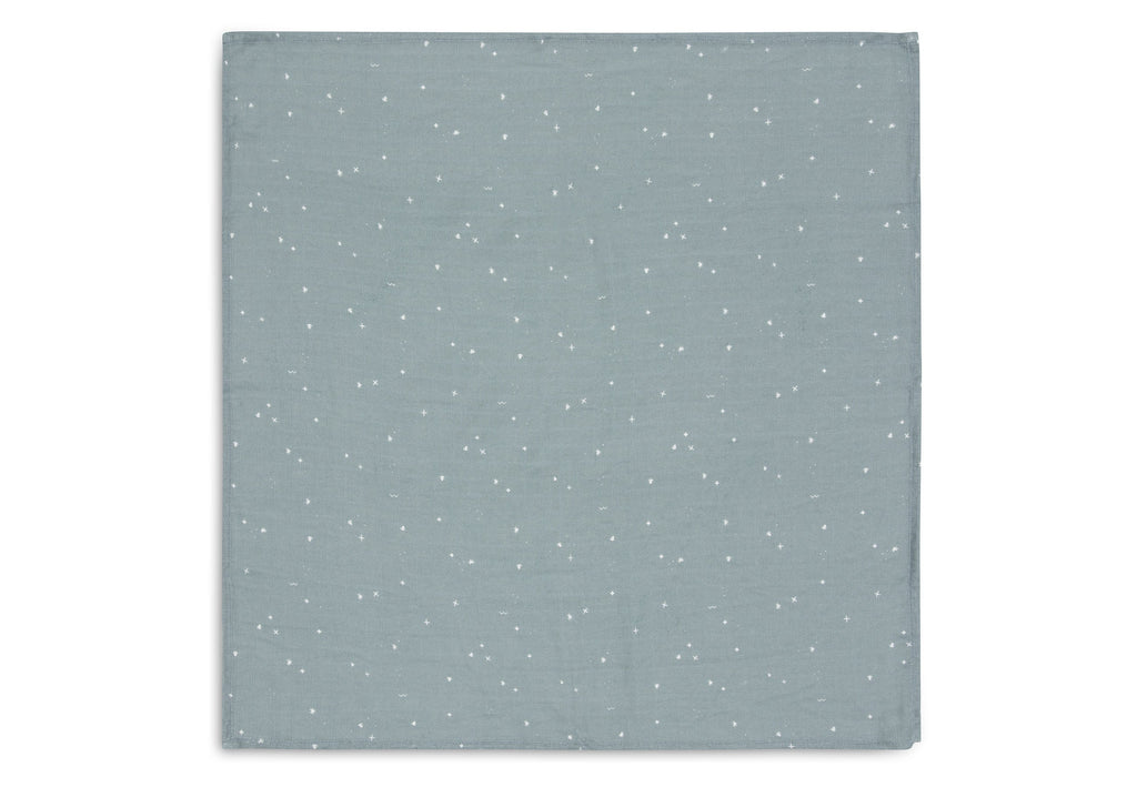 Jollein Hydrophilic Cloth 70x70cm Twinkling Sea Green (3pack)