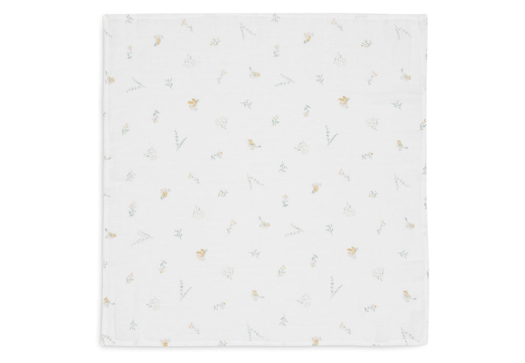 Jollein Hydrophilic Cloth 70x70cm Lovely Birds (3pack)