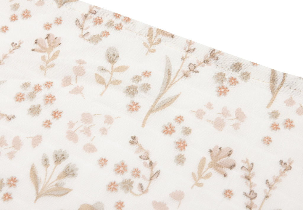 Jollein Hydrophilic Cloth Small 70x70cm Bloomy (3Pack)