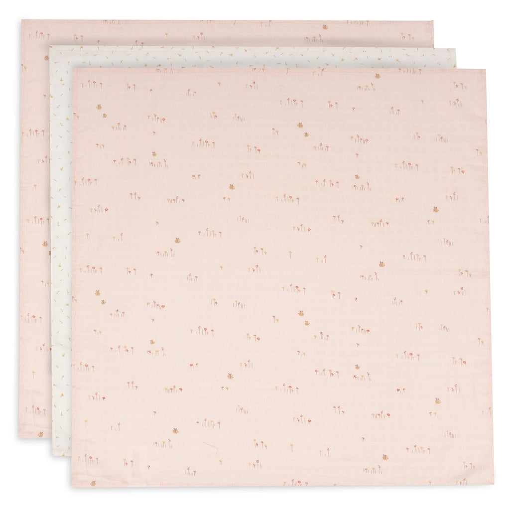 Jollein Muslin Cloth Small 70x70cm 3pcs | Pretty Picnic