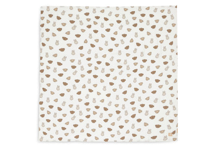 Jollein Hydrophilic Cloth Large 115x115cm Miffy And Friends (2Pack)