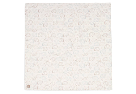 Jollein Hydrophilous Cloth Large 115x115cm | Elephant Tales | 2 pcs