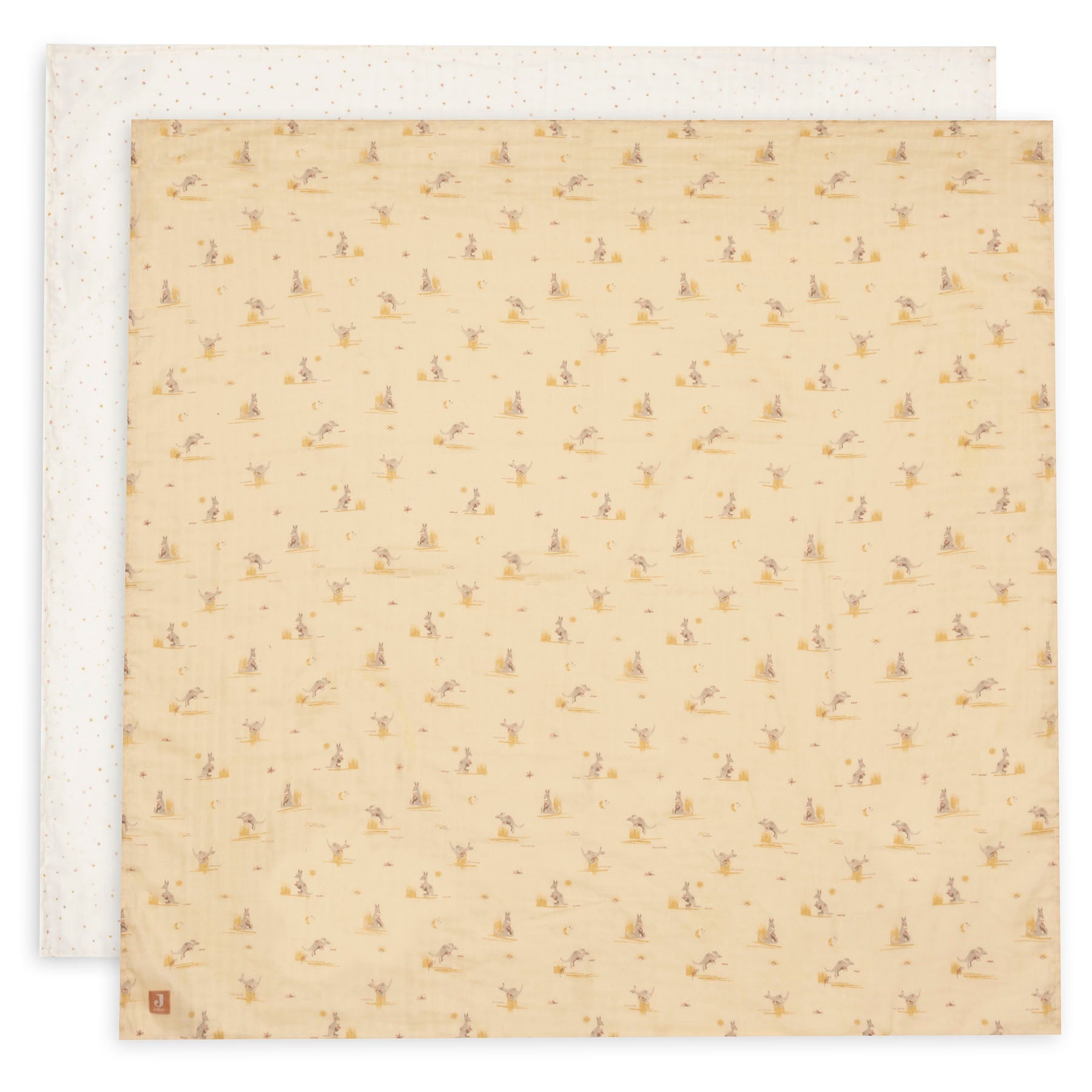 Jollein Muslin Cloth Large 115x115cm 2pcs | Kangaroots