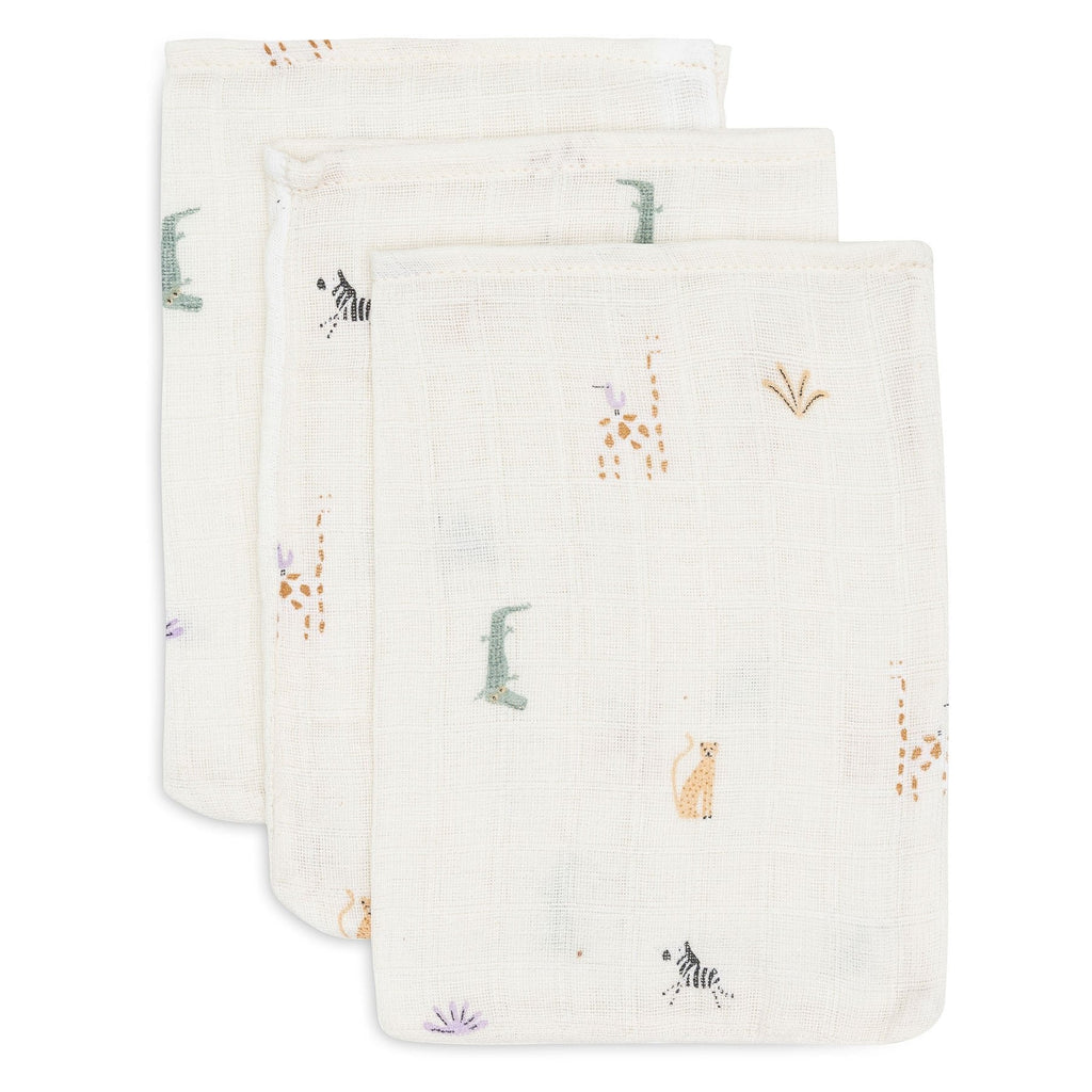 Jollein Washcloth 15x20cm Jungle Jambo (3pack)