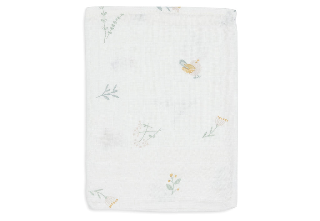 Jollein Washcloth 15x20cm Lovely Birds (3pack)