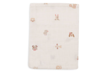 Jollein Hydrophilic Washcloth 15x20cm | Animal Friends | 3 pcs