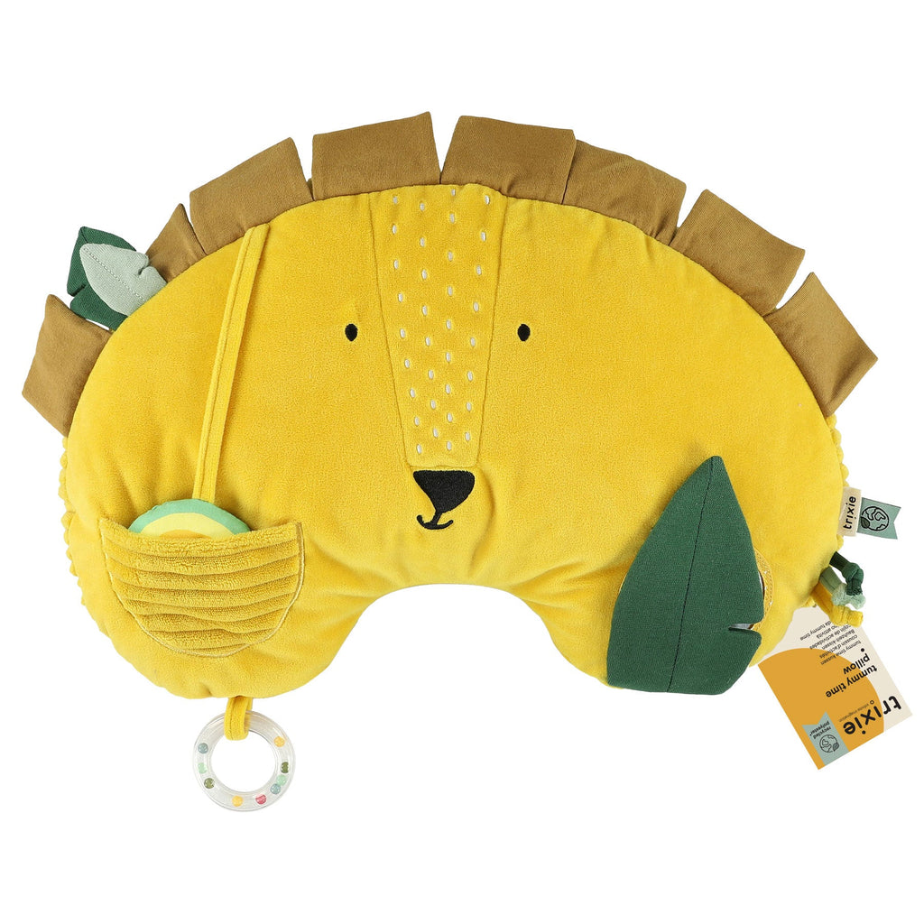 Trixie Tummy Time Tummy Time Pillow | Mr. Lion