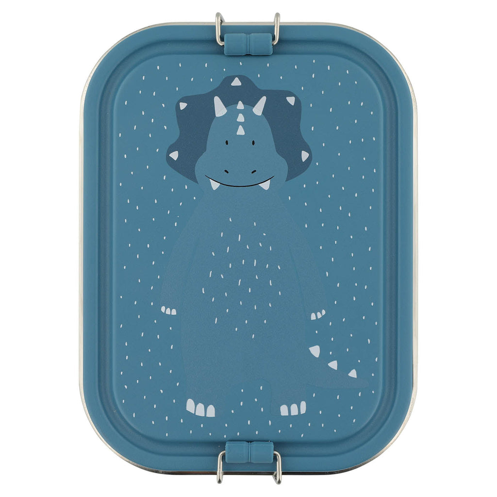 Trixie Lunch Box Large With Divider Pocket | Mr. Triceratops
