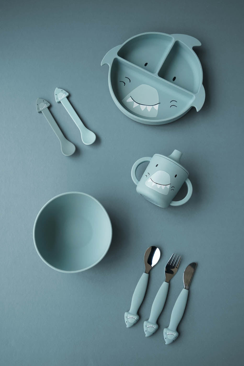 Trixie Silicone Cutlery Set 3-Pack | Mr. Shark