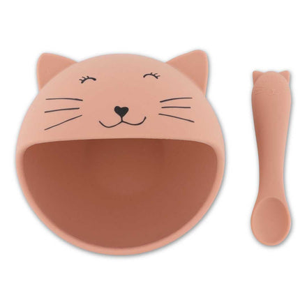 Trixie Silicone Bowl With Suction Cup + Spoon | Mrs Cat