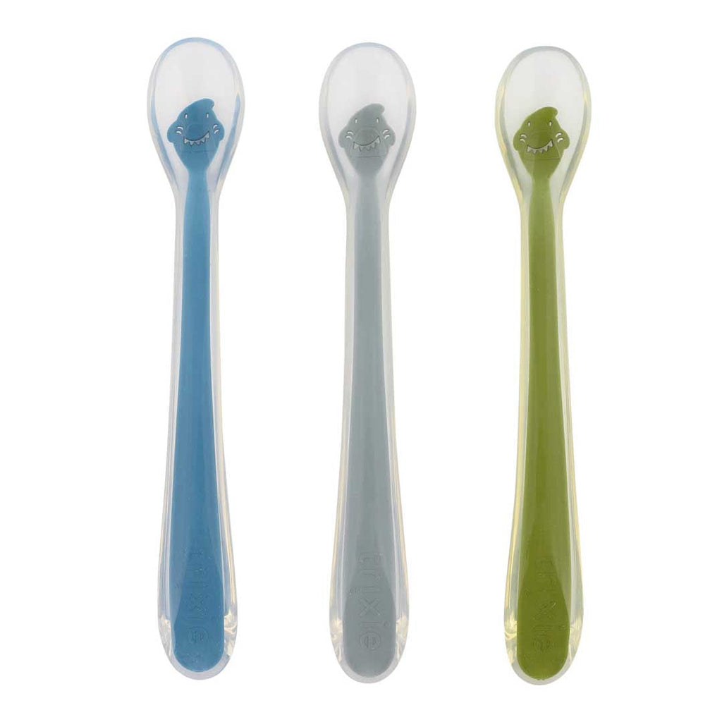 Trixie Silicone Feeding Spoon +4m - 3pcs | Mr Shark