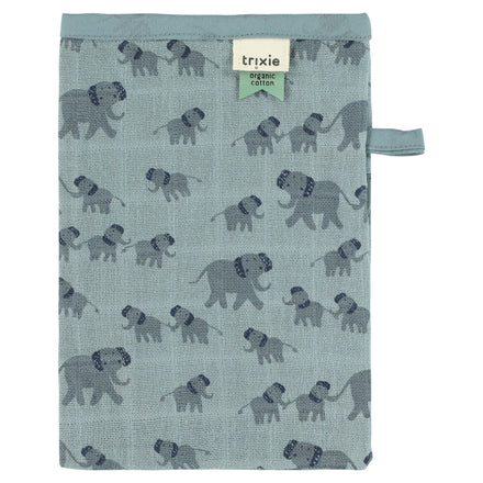 Trixie Tetra Washandjes 3-Pack Mix - Fierce Fox Enchanting Elephant