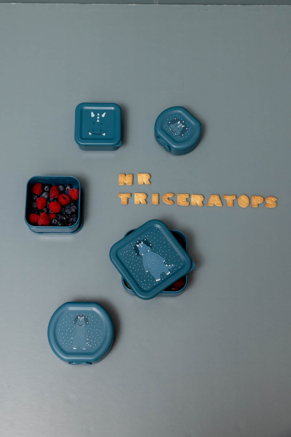 Trixie Snack Box With Clip 2PCS | Mr. Triceratops