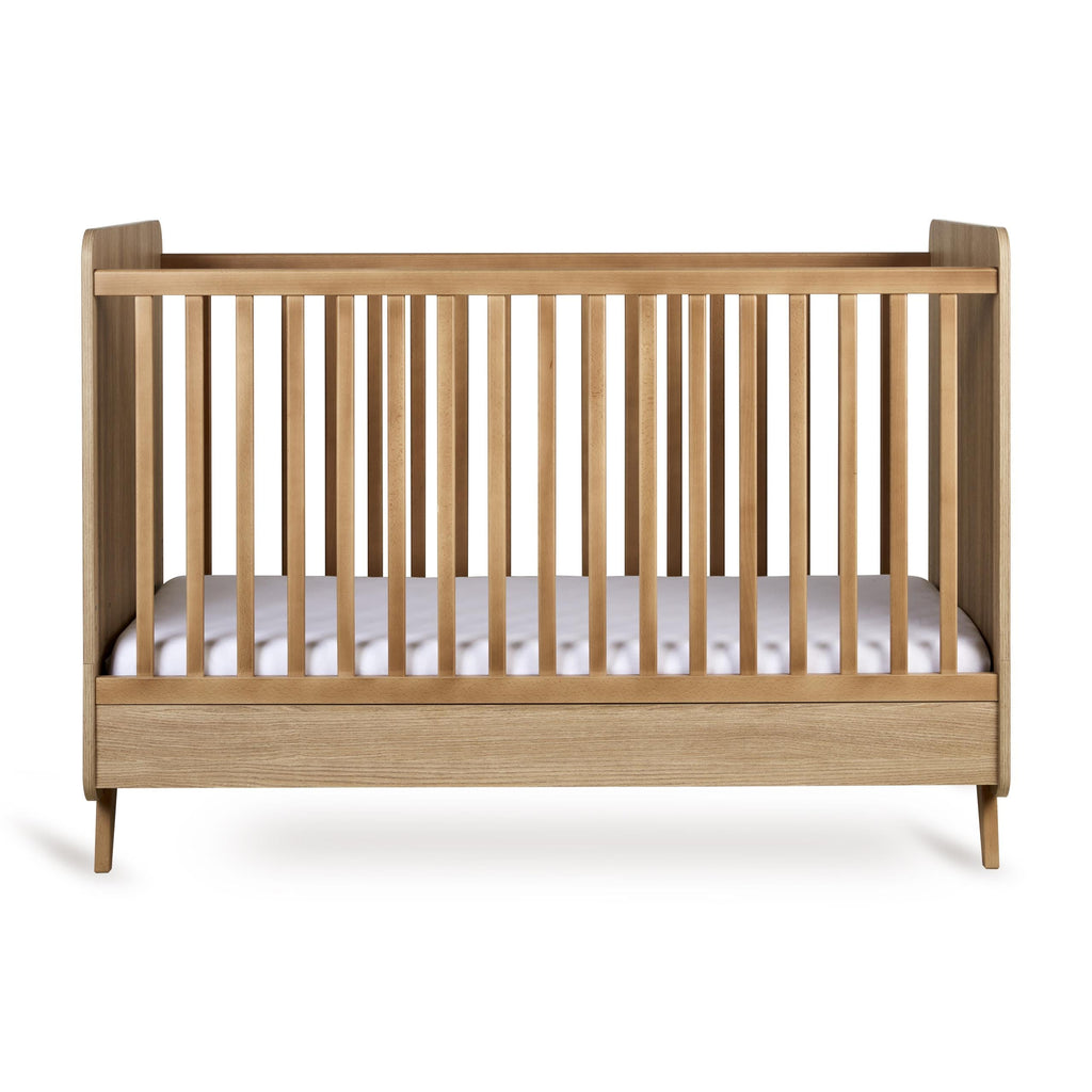 Quax Babybed Loft Grown-up bed 140x70cm | Honey Ash