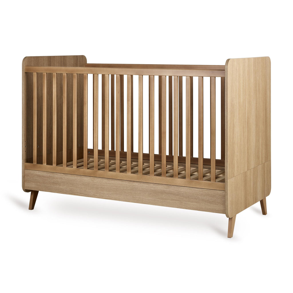 Quax Babybed Loft Grown-up bed 140x70cm | Honey Ash