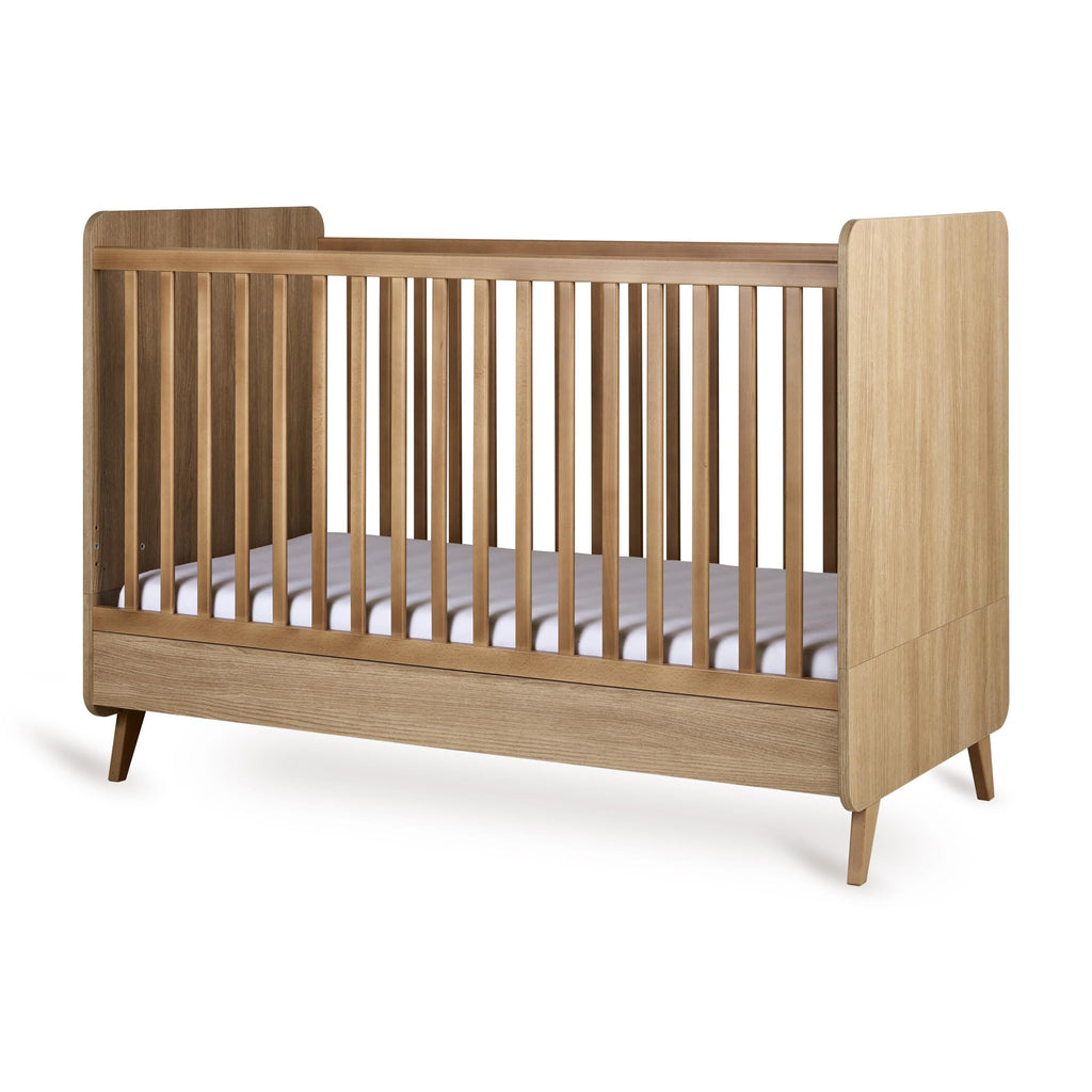 Quax Babybed Loft Grown-up bed 140x70cm | Honey Ash