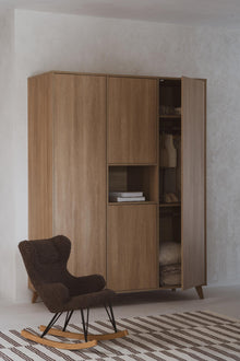 Quax XL Cabinet Loft 143x57x190cm I Honey Ash