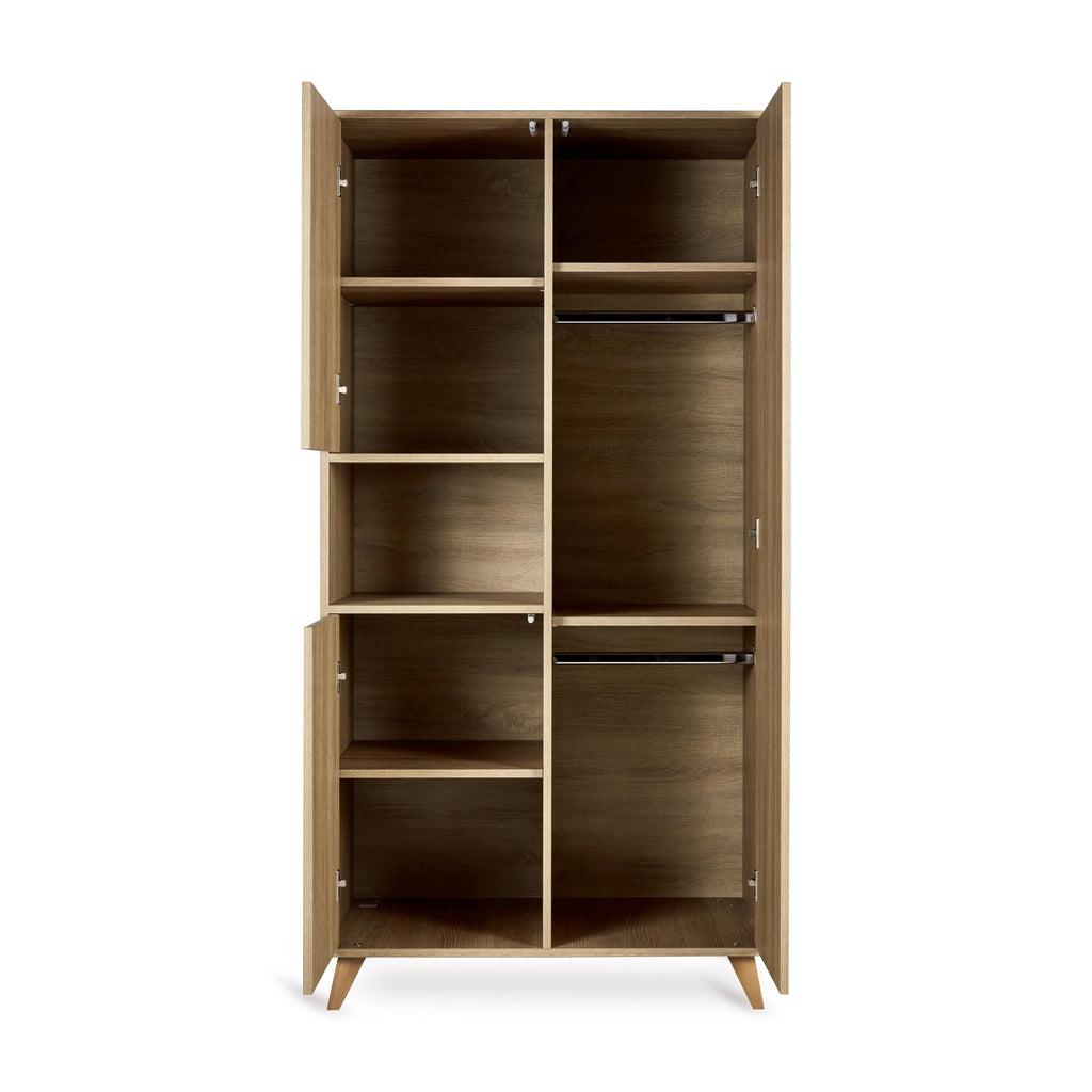 Quax Cabinet Loft 96x57x190cm I Honey Ash