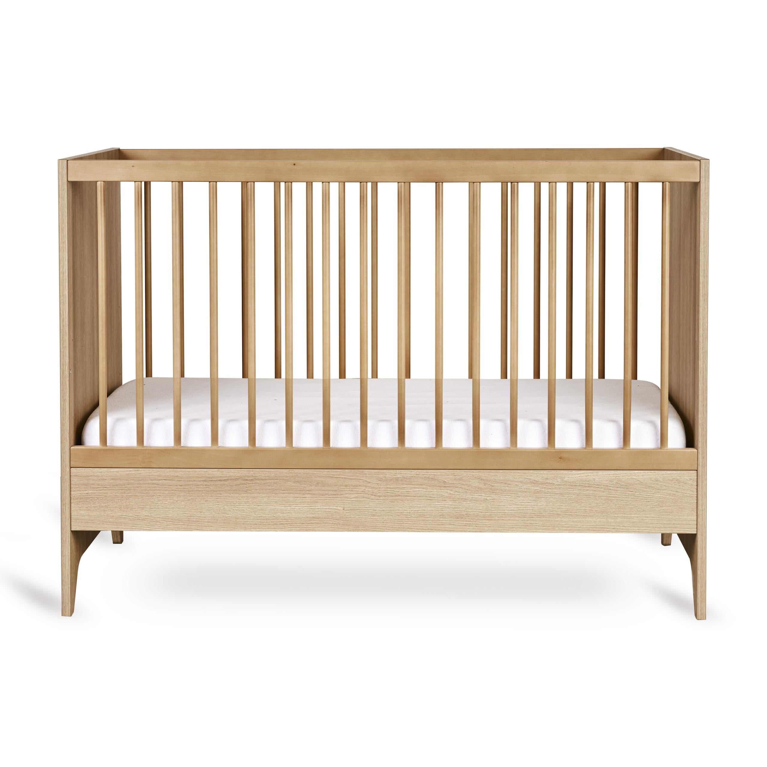 Quax Extendable bed 120x60 cm Tsugi | Honey Ash
