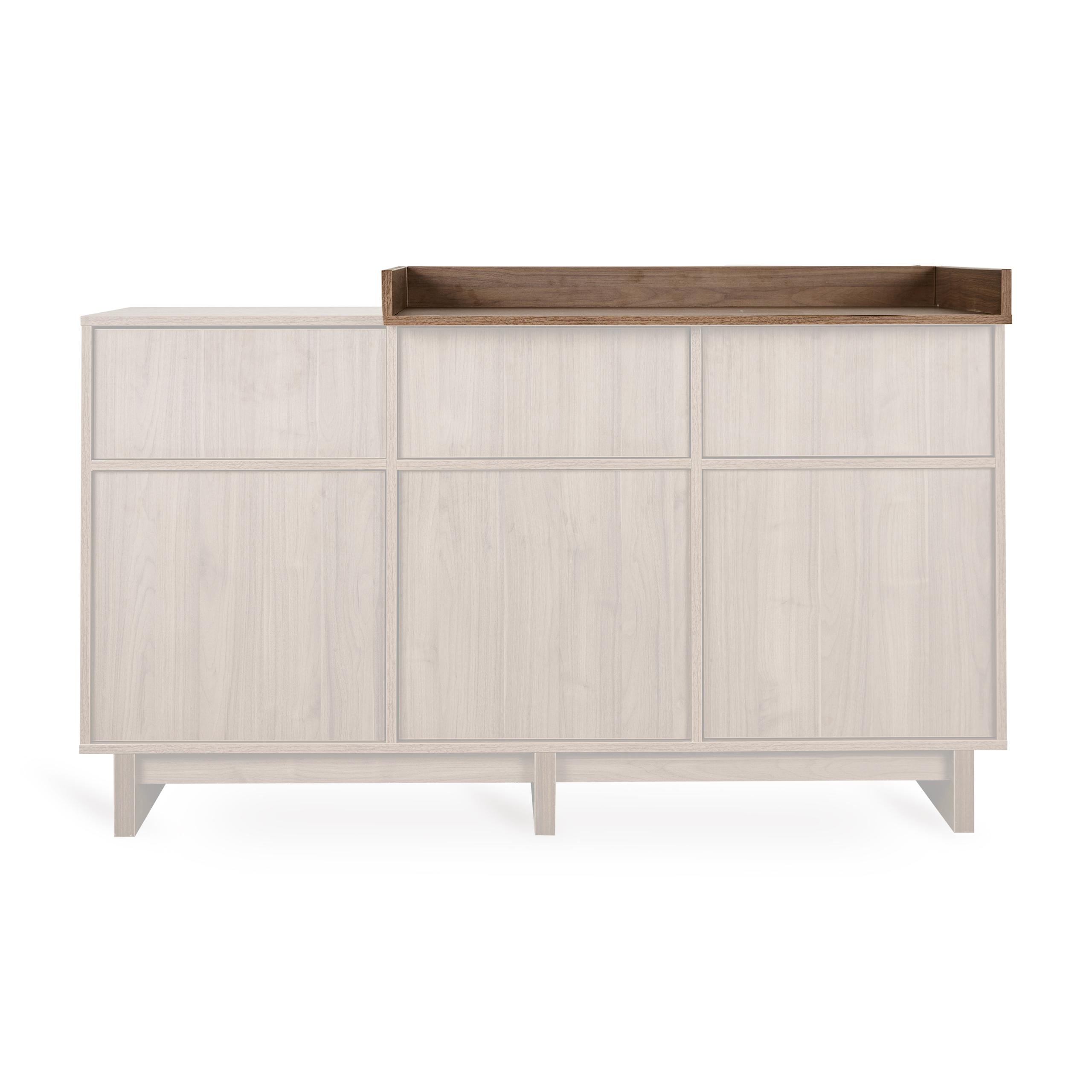 Quax Extension Changing Table XL Kyo | Walnut