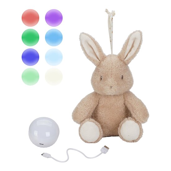 Little Dutch Cuddly Rabbit Light & Sound