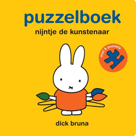 Nijntje Boek| Puzzelboek Nijntje De Kunstenaar