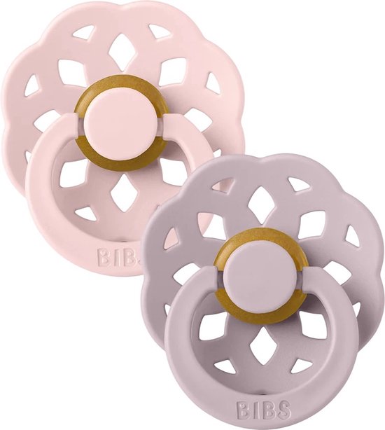 Bibs Pacifier Boheme 0+M Size 1 | Blush /Lilac