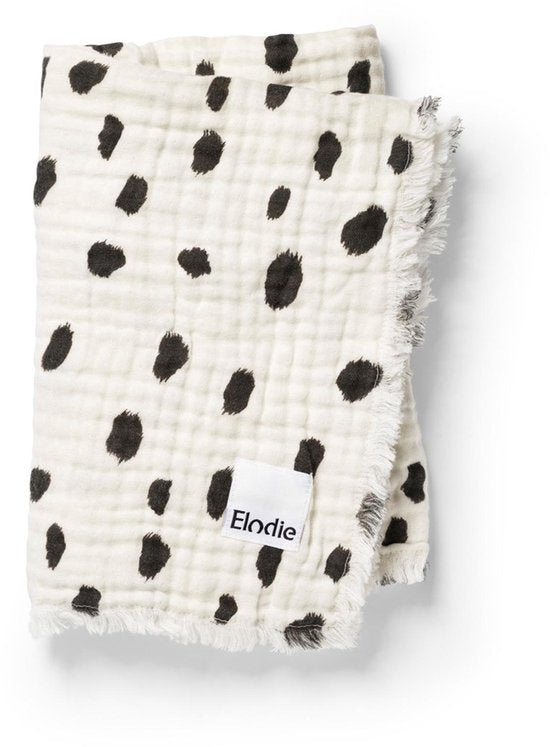 Elodie Details Muslin Baby Blanket | Dalmatian Dots Grande