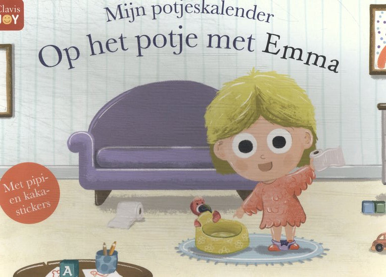 Clavis Booklet | My jar calendar on the jar with Emma - with stickers