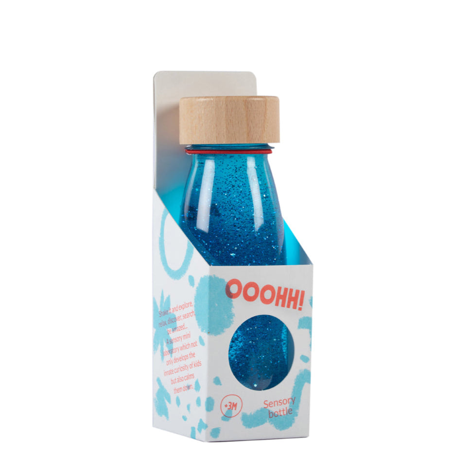 Petit Boum Sensory Bottle | Blue
