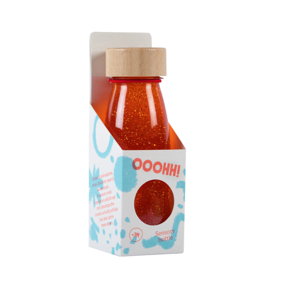 Petit Boum Sensory Bottle | Orange