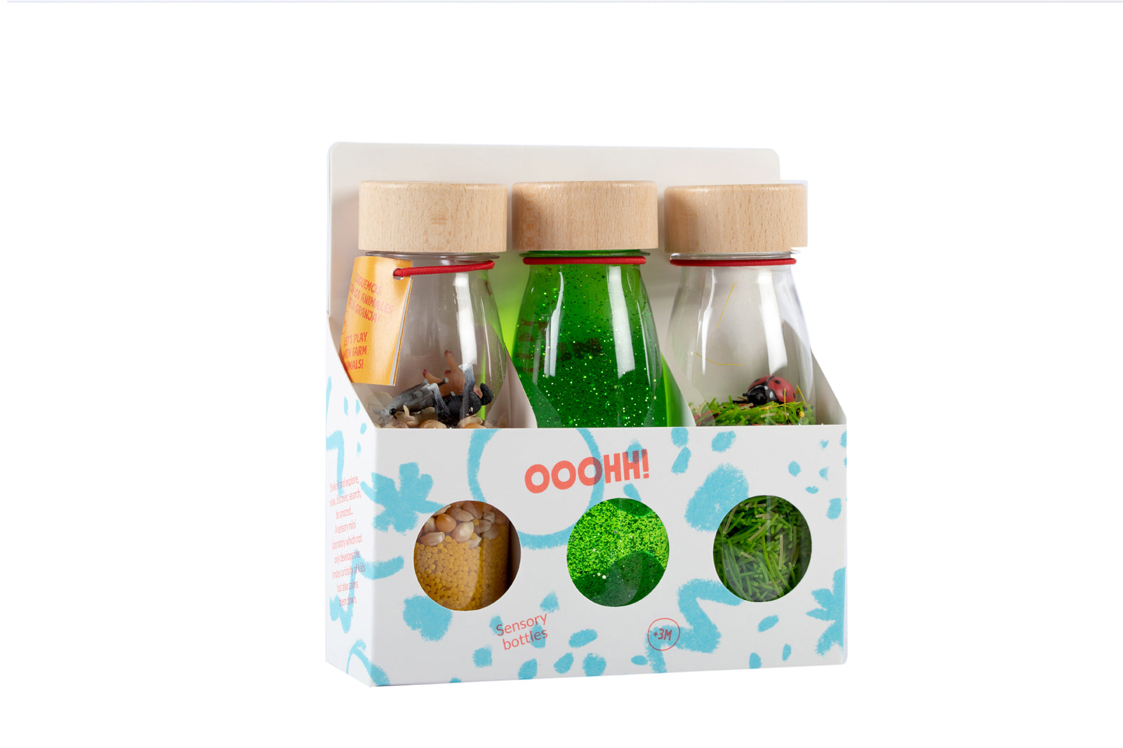 Petit Boum Sensory Bottles set of 3 | Life
