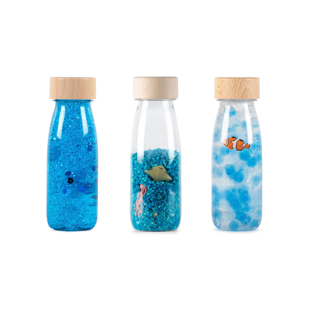 Petit Boum Sensory Bottles set of 3 | Serenity