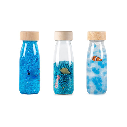 Petit Boum Sensory Bottles set of 3 | Serenity