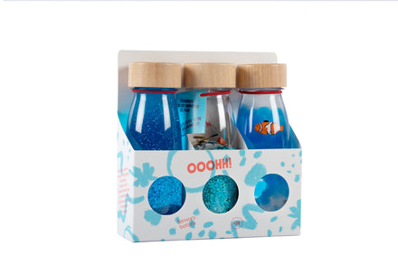 Petit Boum Sensory Bottles set of 3 | Serenity